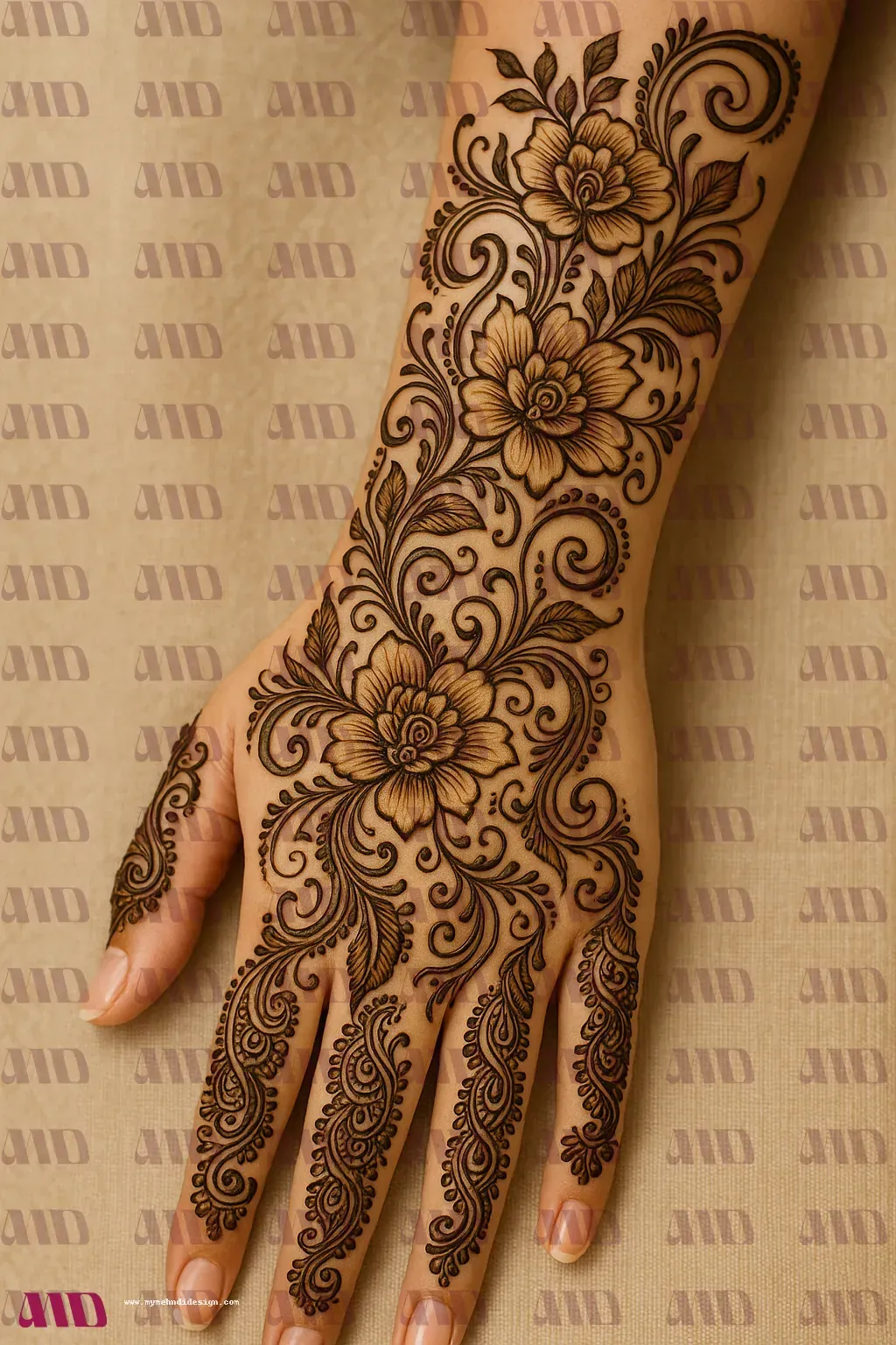 Indo-Arabic Vine