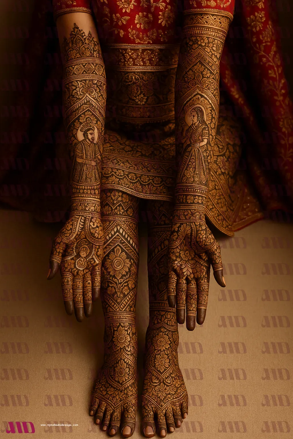 Name Hidden Mehndi