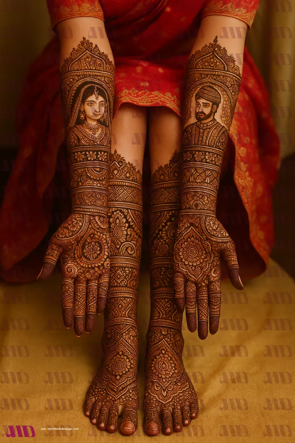 Jewelry Inspired Mehndi