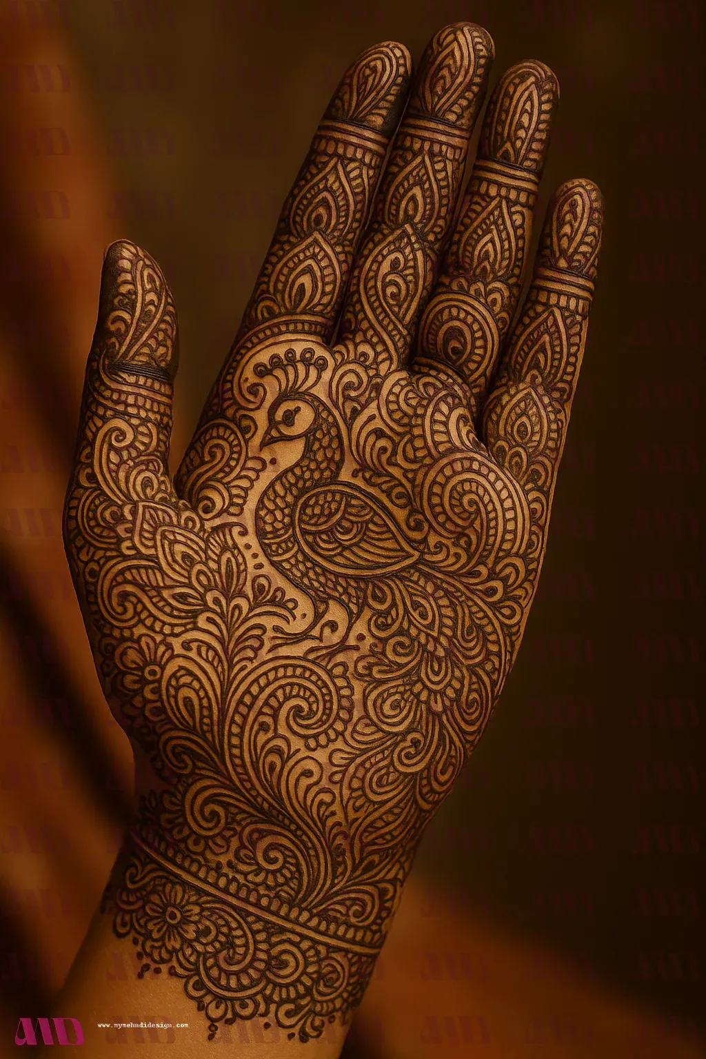 Classic Indian Royal Peacock Design
