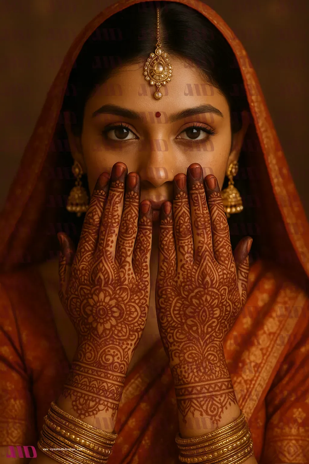 Traditional Back Hand Indian Henna