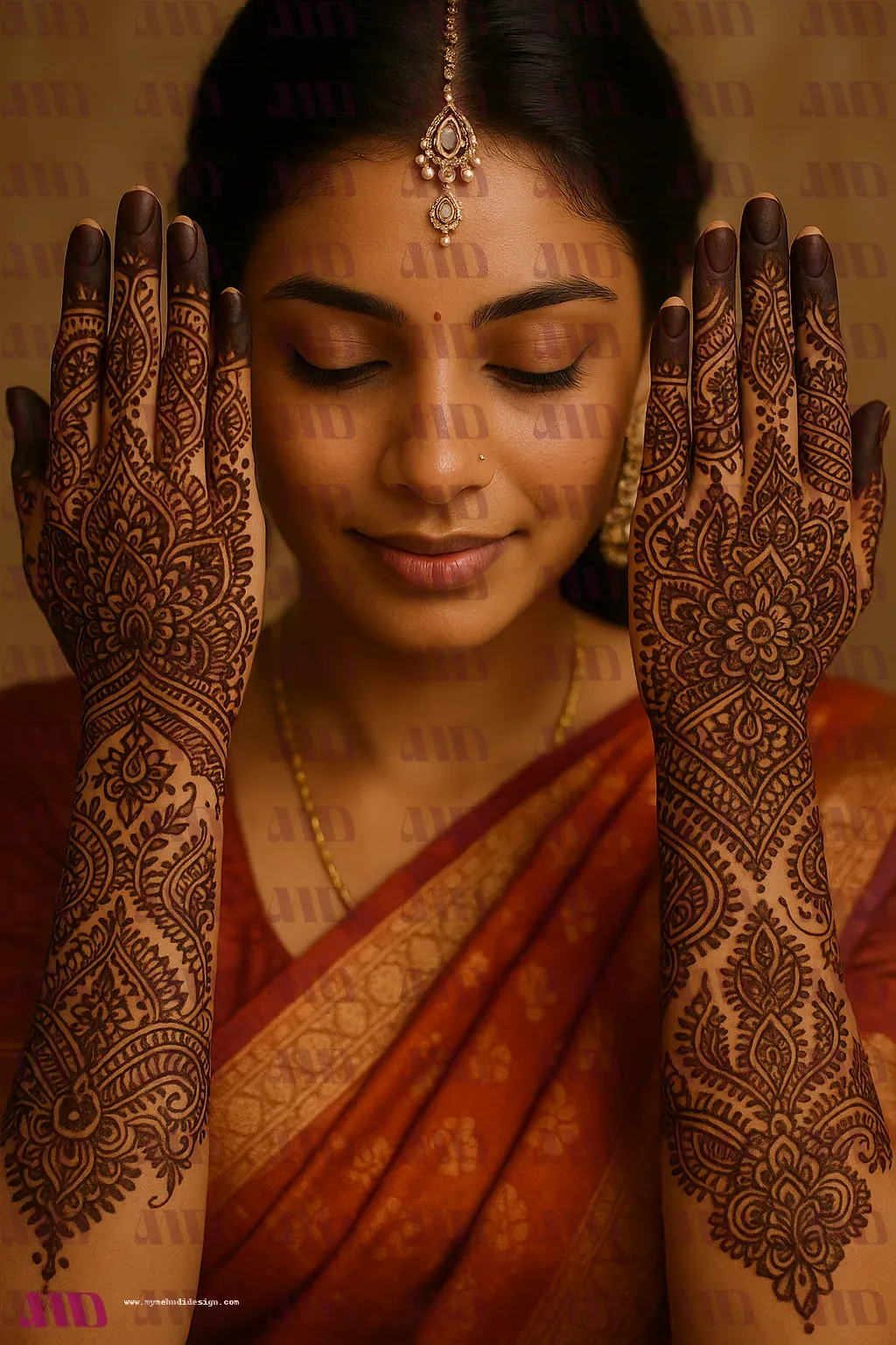 Traditional Back Hand Indian Henna