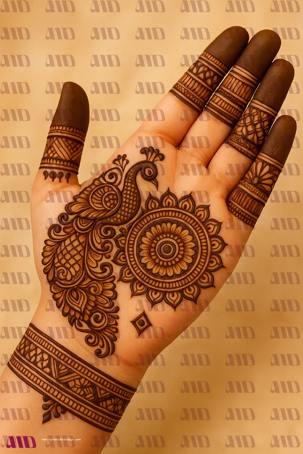 Sun Mandala Mehndi