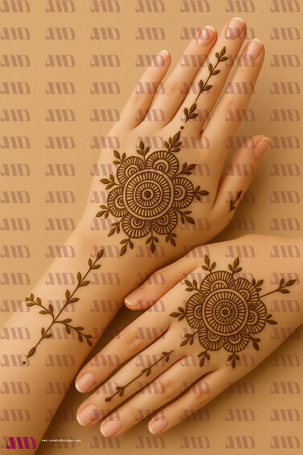 Cartoon Mehndi for Kids