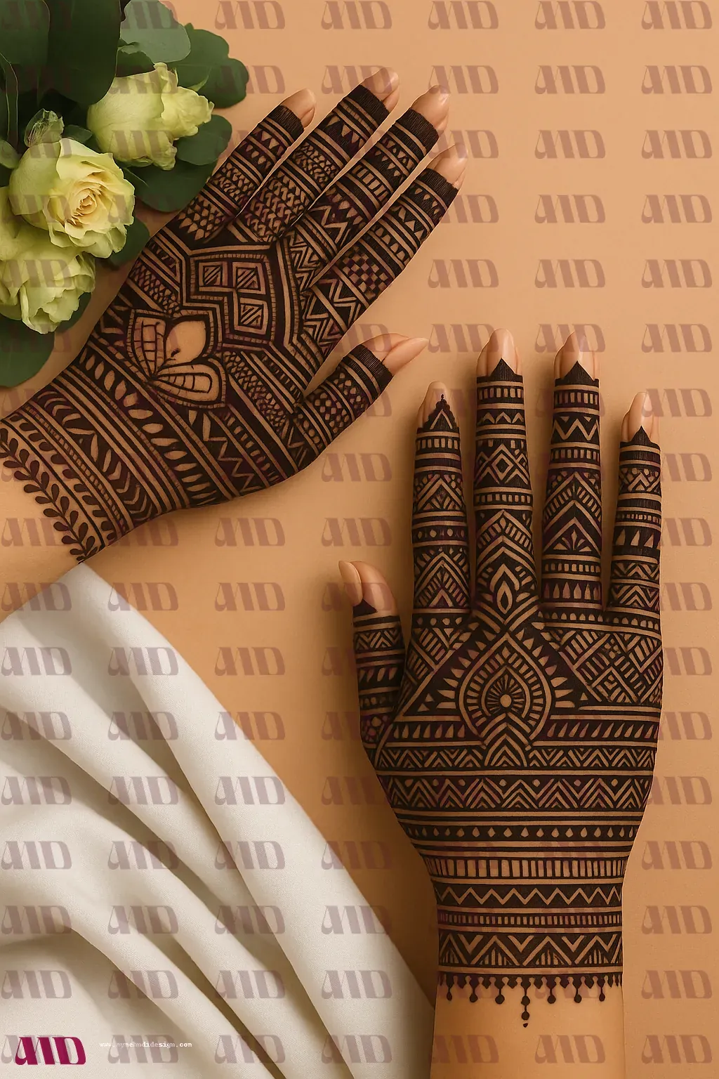 Side Fill Mehndi