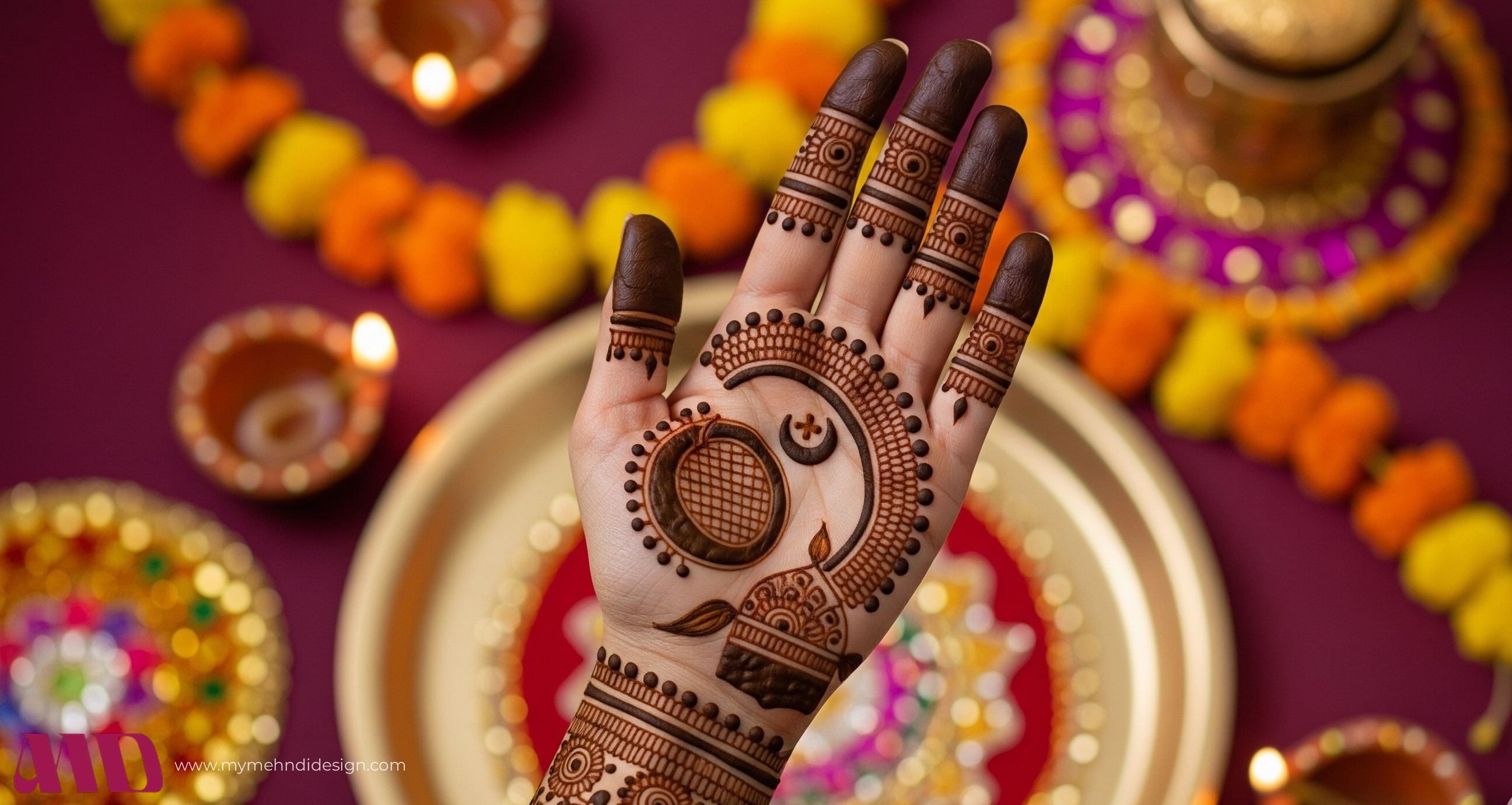 Karwa Chauth Mehndi Designs: Meaningful Patterns & Rituals